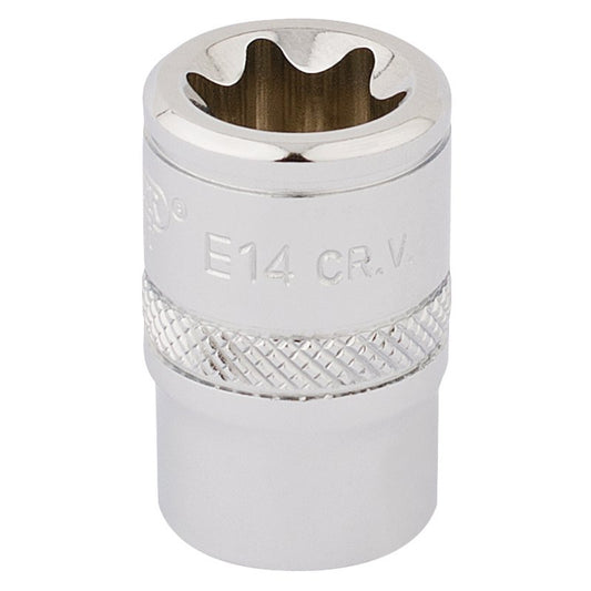 Draper Expert TX-STAR® Socket, 3/8" Sq. Dr., E14