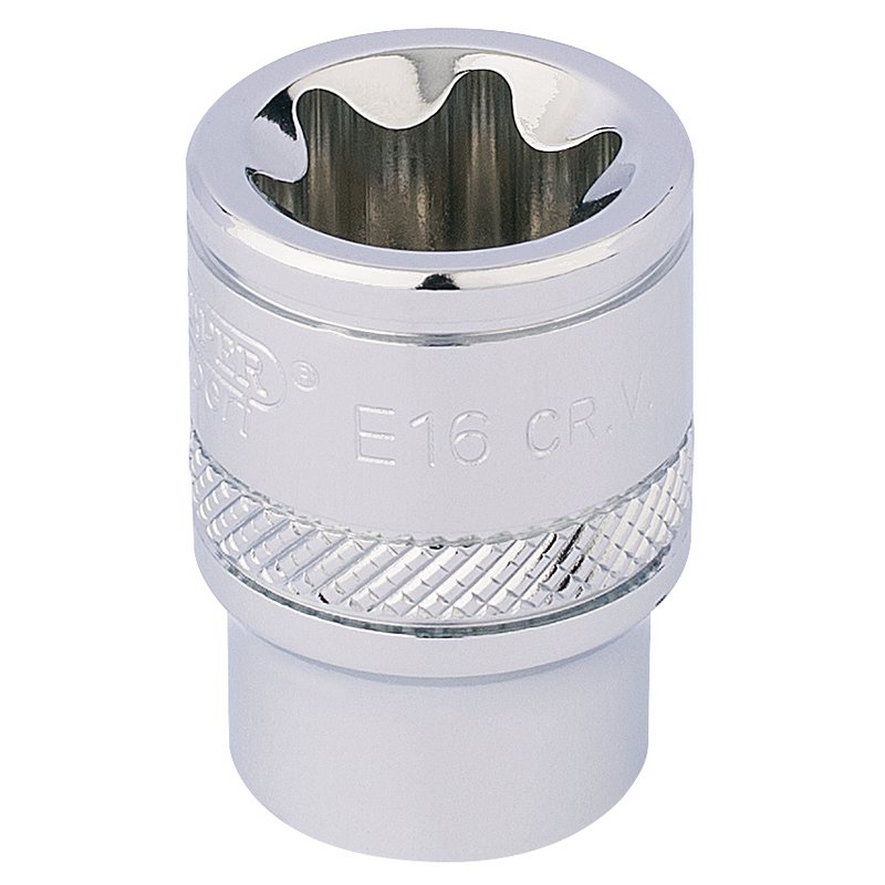 Draper Expert TX-STAR® Socket, 3/8" Sq. Dr., E16