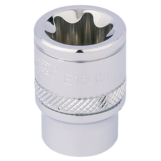 Draper Expert TX-STAR® Socket, 3/8" Sq. Dr., E16
