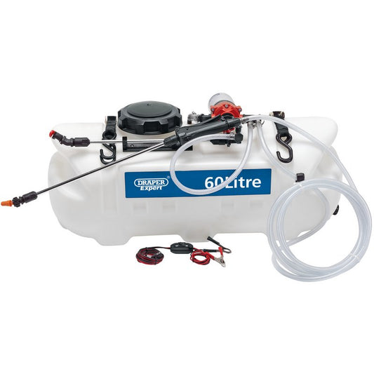 Draper 12V DC ATV Spot/ Broadcast Sprayer, 60L