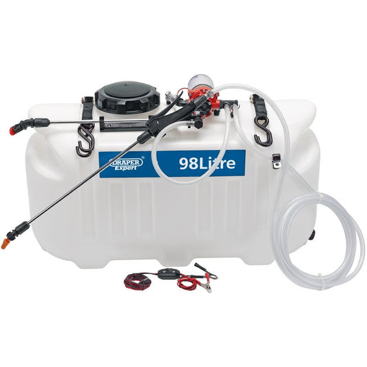 Draper 12V DC ATV Spot/ Broadcast Sprayer, 98L