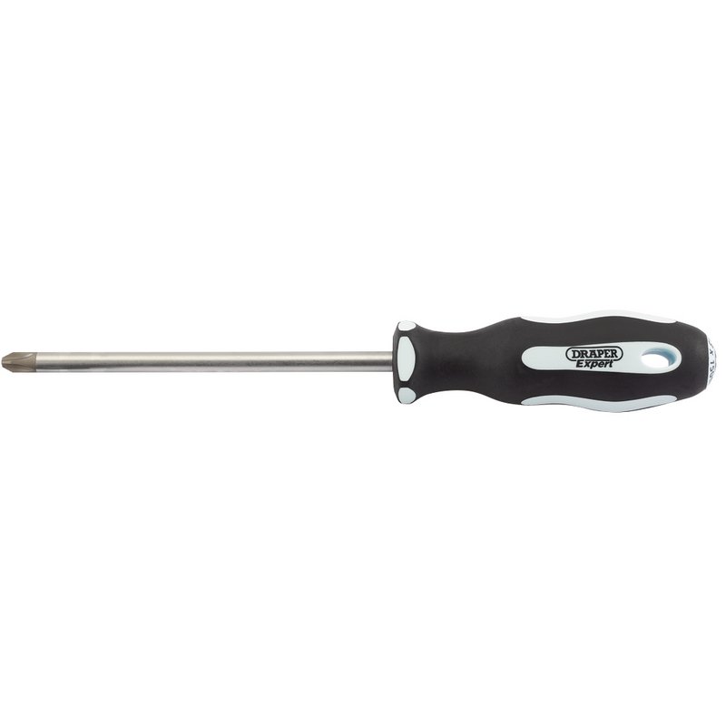 Draper Expert Cross Slot Soft Grip Screwdriver, No.3 x 150mm