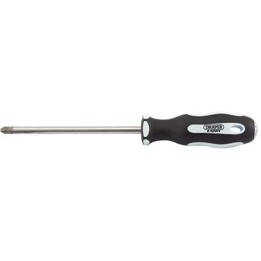 Draper Expert Cross Slot Soft Grip Screwdriver, No.3 x 150mm