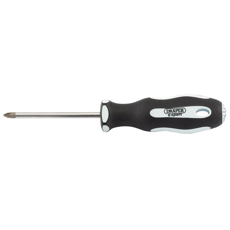 Draper Expert PZ TYPE Soft Grip Screwdriver, No.1 x 75mm