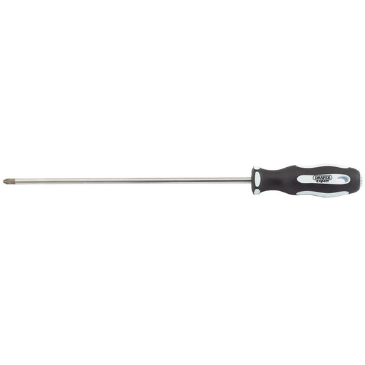 Draper Expert PZ TYPE Soft Grip Screwdriver, No.2 x 250mm