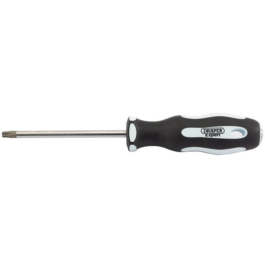 Draper Expert TX-STAR® Security Soft Grip Screwdriver, T27T x 100mm....