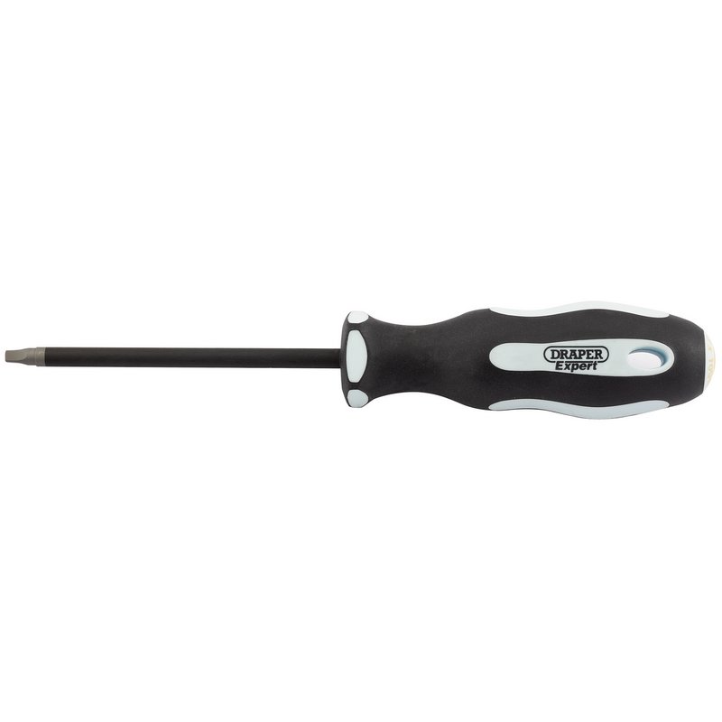 Draper Expert Square Recess Soft Grip Security Screwdriver, S3 x 100mm