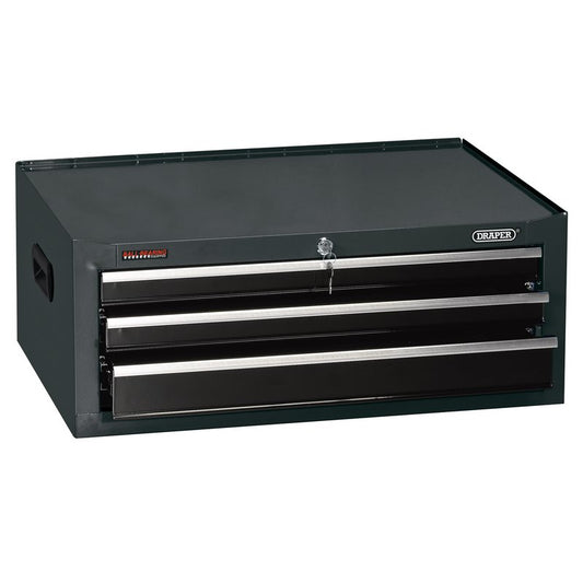 Intermediate Tool Chest, 3 Drawer, 26", Black