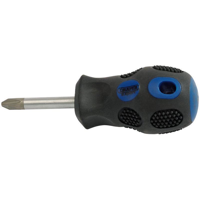 Draper Expert Cross Slot Screwdriver, No.2 x 38mm (Sold Loose)