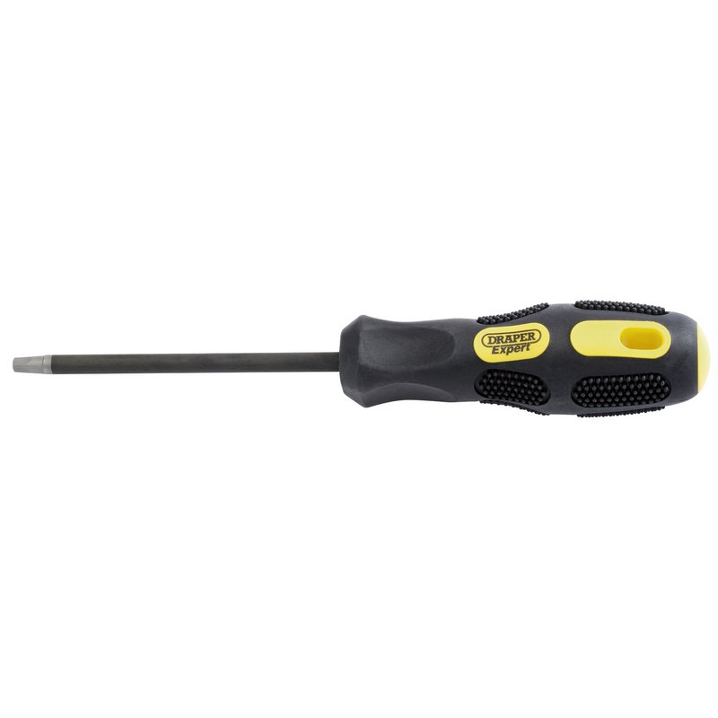 Draper Expert S3 Plain Slot Square Recess Screwdriver
