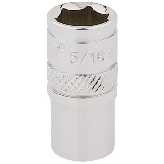 Draper Expert HI-TORQ® 6 Point Socket, 1/4" Sq. Dr., 5/16"