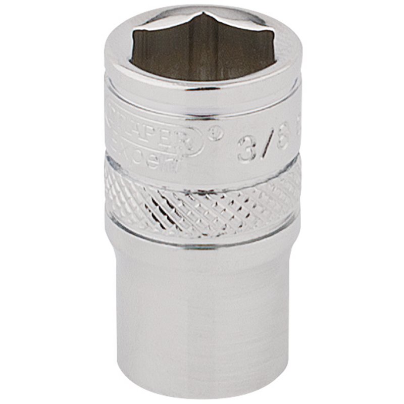 Draper Expert HI-TORQ® 6 Point Socket, 1/4" Sq. Dr., 3/8"