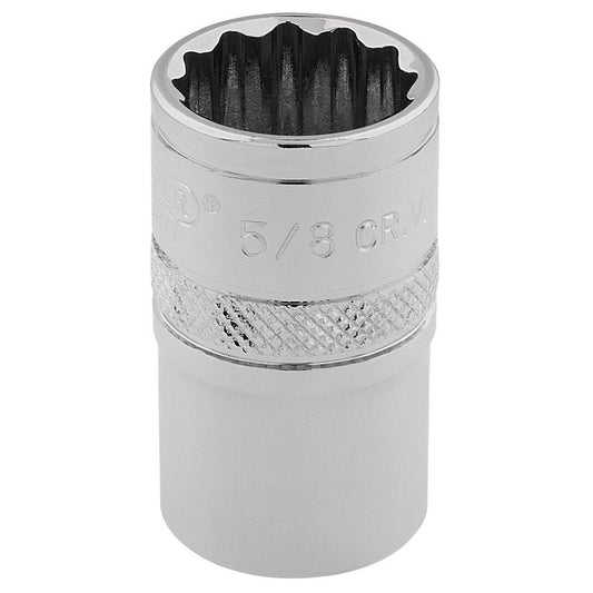 Draper Expert HI-TORQ® 12 Point Socket, 3/8" Sq. Dr., 5/8"