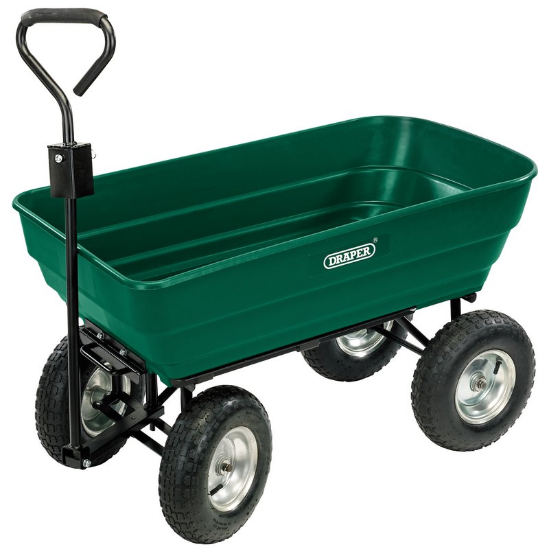 Draper Heavy Duty Tipping Cart, 120L