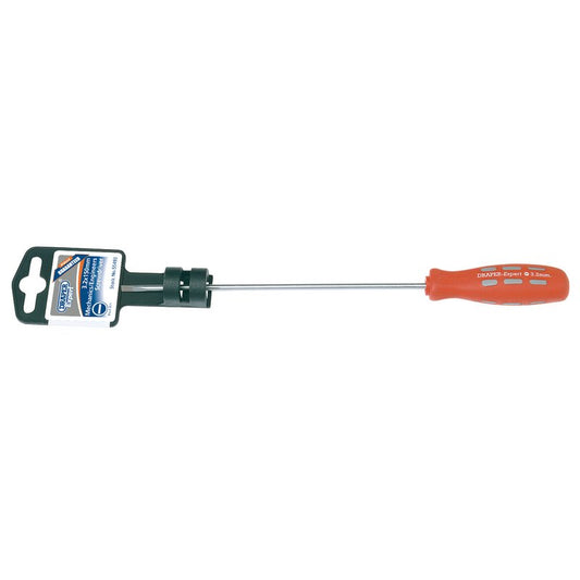 Draper Expert Plain Slot Parallel Tip Mechanics Screwdriver, 3.2 x 150mm