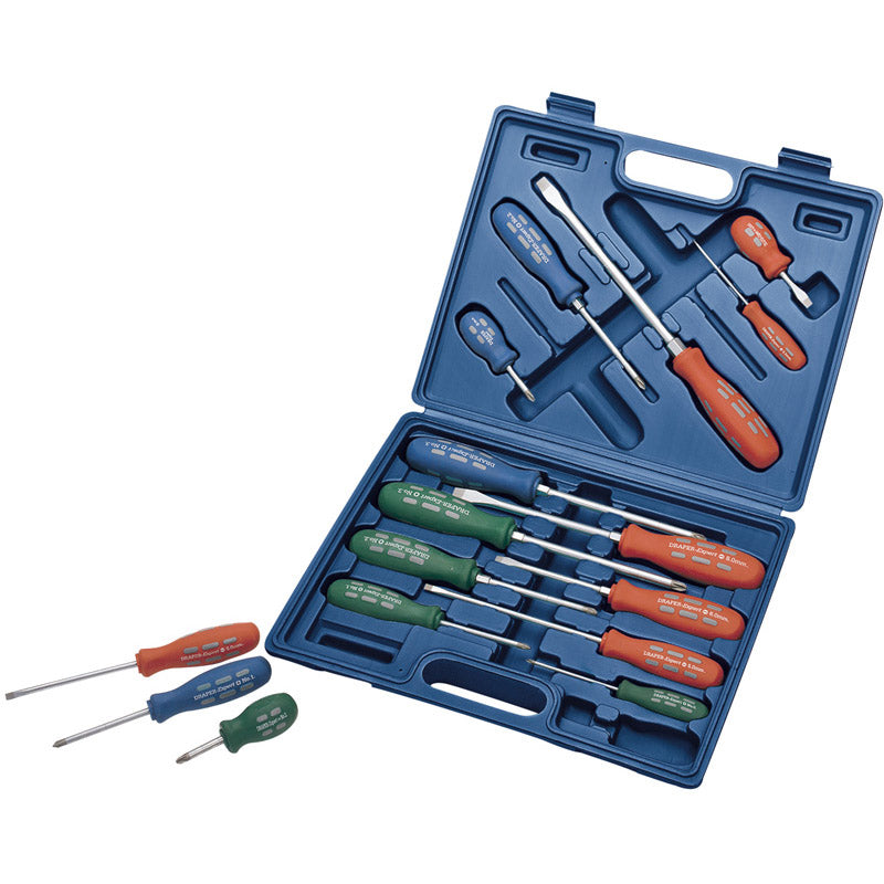 Draper Expert Mechanic's/Engineers Screwdriver Set (16 Piece)