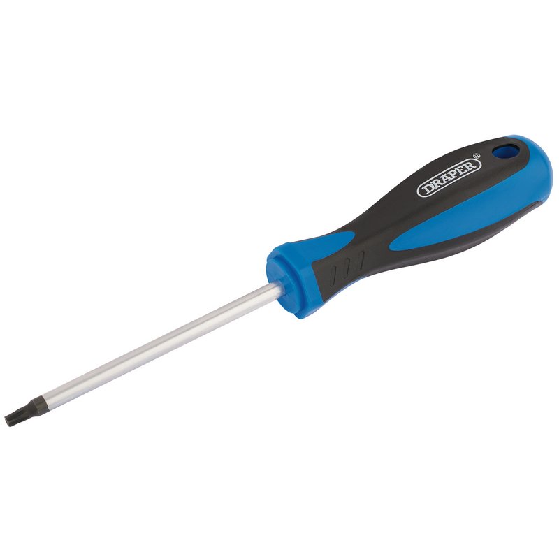 Draper TX-STAR® Security Screwdriver, T25T x 100mm, Blue