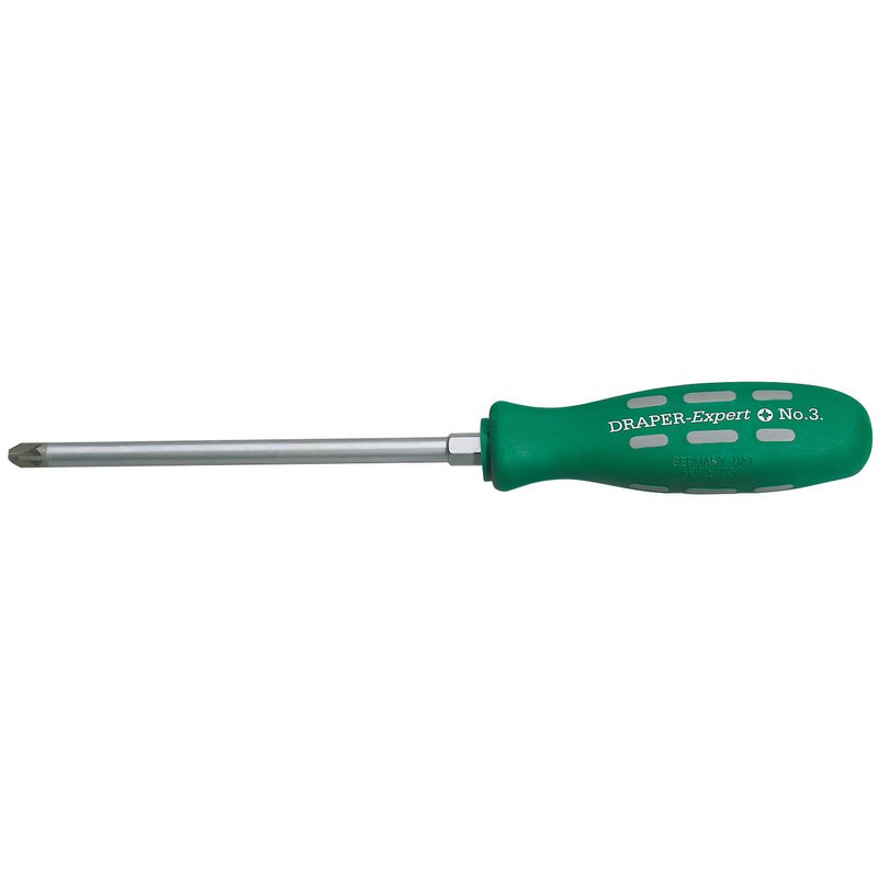 Draper Expert PZ Type Mechanics Screwdriver, 150mm, No.3 (Sold Loose)