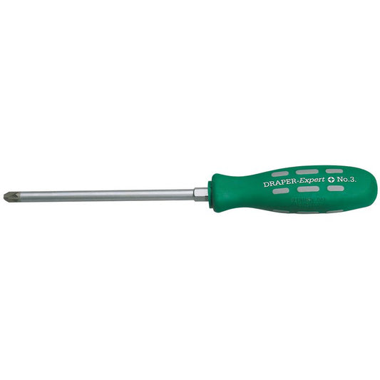 Draper Expert PZ Type Mechanics Screwdriver, 150mm, No.3 (Sold Loose)