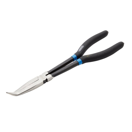 Long Reach Bent Nose Pliers, 280mm