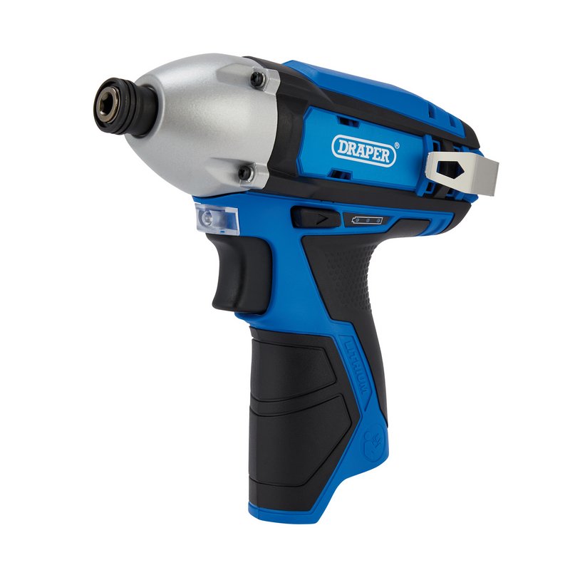 12V Impact Driver, 1/4" Hex. (Sold Bare)
