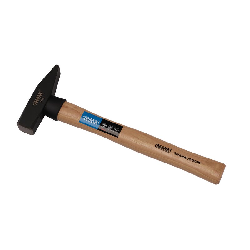 Engineers Hammer with Hickory Shaft, 500g/18oz