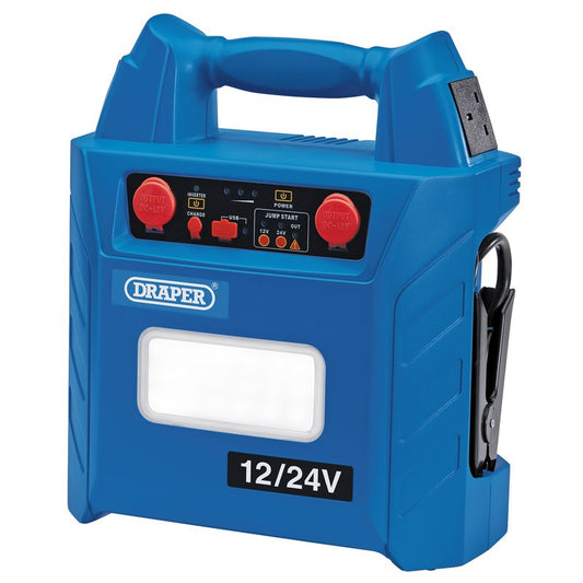 Draper 12/24V Jump Starter, 3000A
