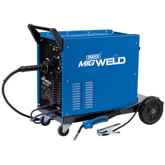 Draper Gas/Gasless MIG Welder, 250A
