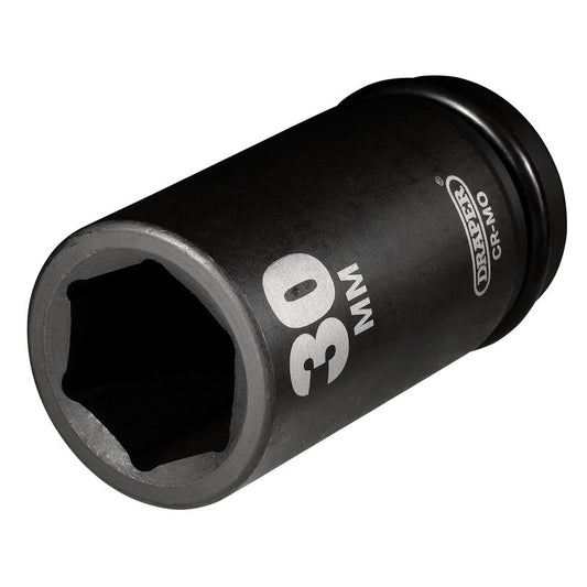 Draper Hi-TORQ® Deep Impact Socket, 3/4" Sq. Dr., 30mm