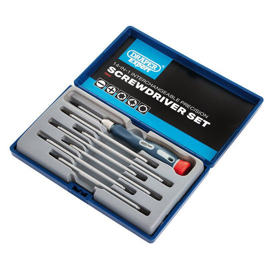 Draper Expert 14 in 1 Reversible Precision Screwdriver Set