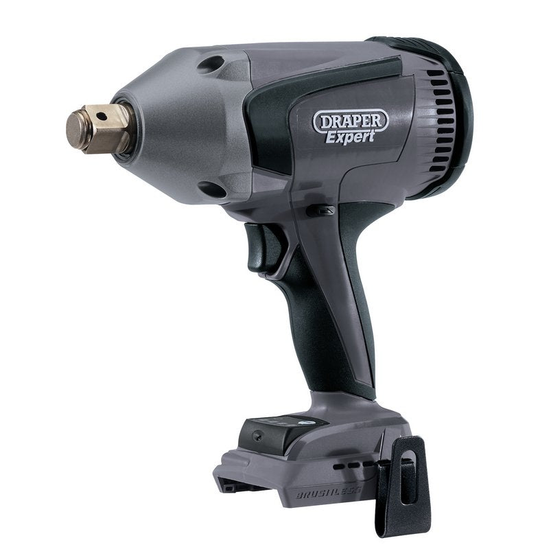 Draper Expert XP20 20V Brushless Impact Wrench, 3/4" Sq. Dr., 1060Nm (Sold Bare)