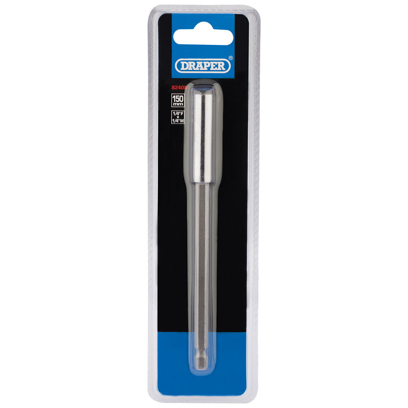 Magnetic Bit Holder, 150mm, 1/4" (F) x 1/4" (M)