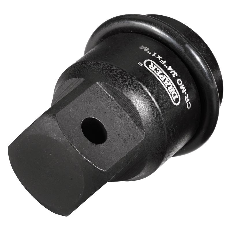 Impact Socket Converter, 3/4"(F) x 1"(M)