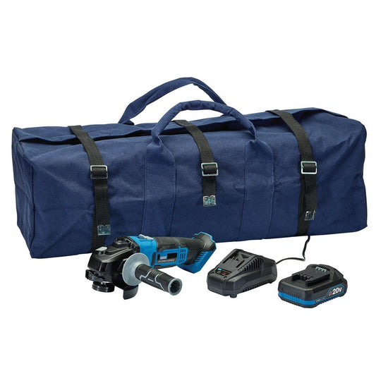 Draper Storm Force® 20V Cordless Angle Grinder Kit, 115mm
