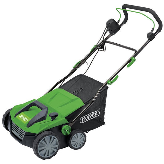 Draper 230V Lawn Aerator/Scarifier, 380mm