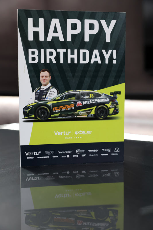 EXCELR8 Birthday Card featuring Senna Proctor