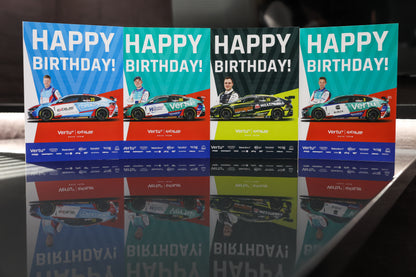 EXCELR8 Birthday Card featuring Tom Ingram