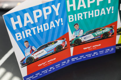 EXCELR8 Birthday Card featuring Tom Ingram