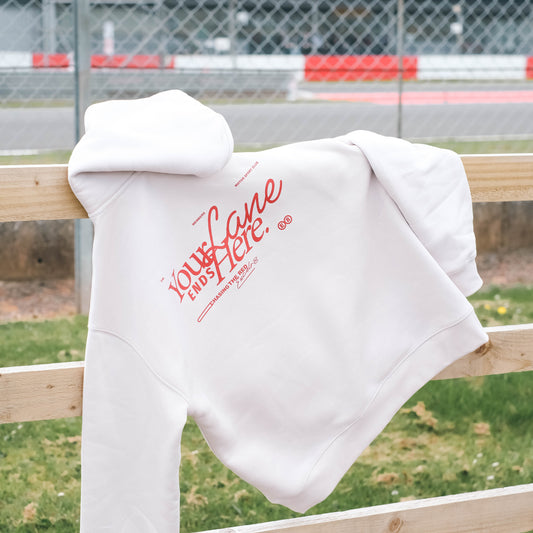 Your Lane Ends Here Hoodie – Statement Motorsport Fit
