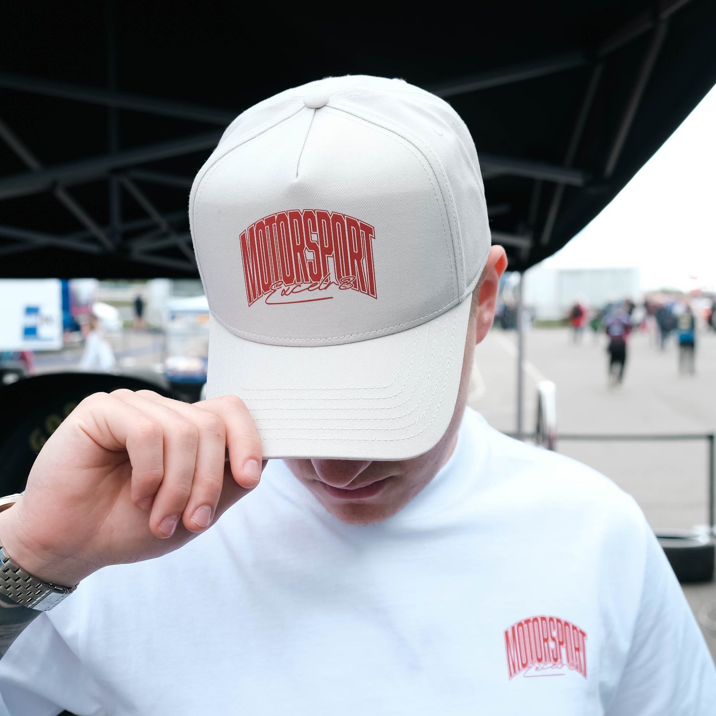 MOTORSPORT Snapback Cap – High Profile Fit