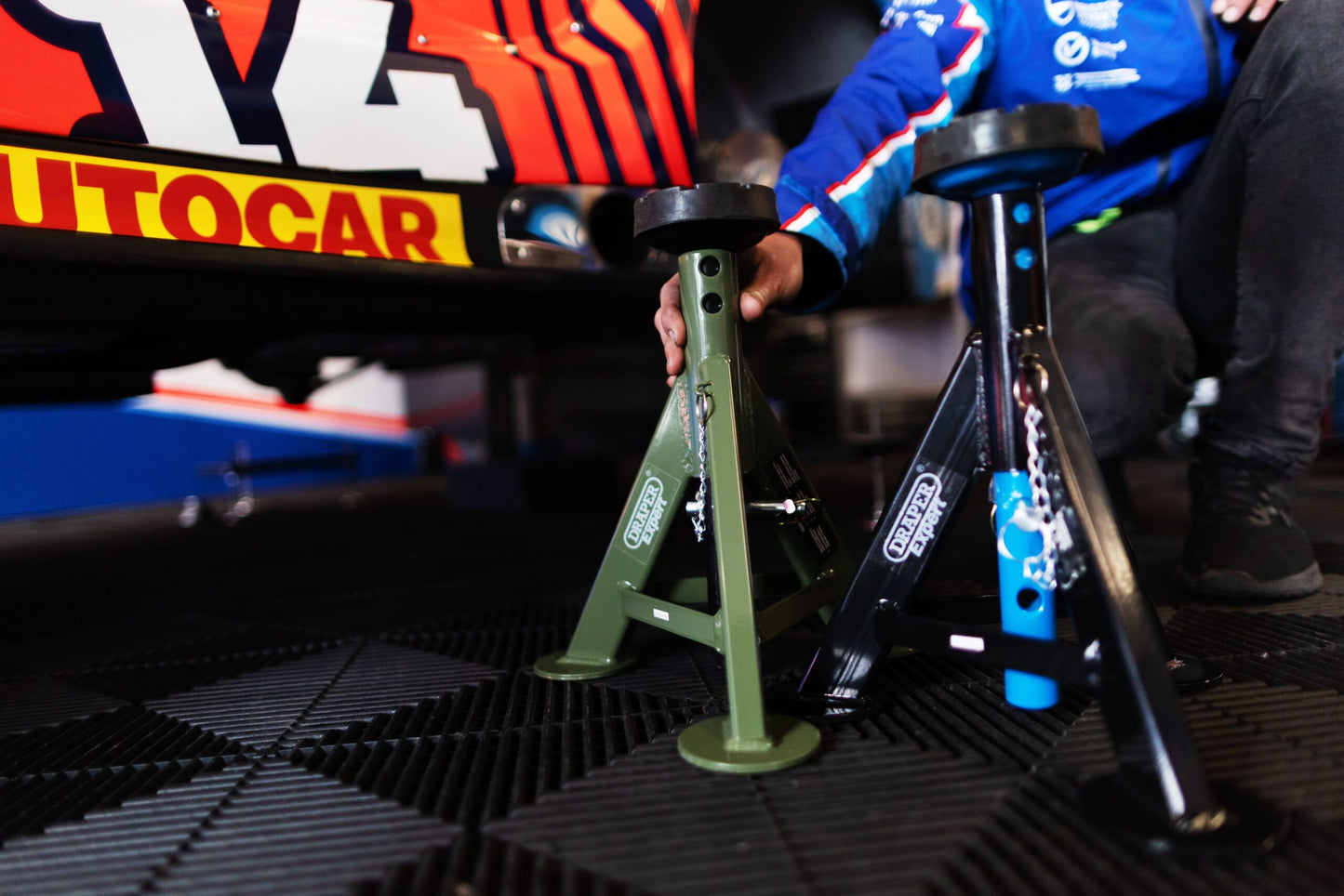 DRAPER EXPERT AXLE STANDS, 3 TONNE (PAIR)