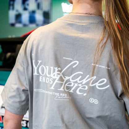 Your Lane Ends Here Box Tee – Statement Heavyweight Fit