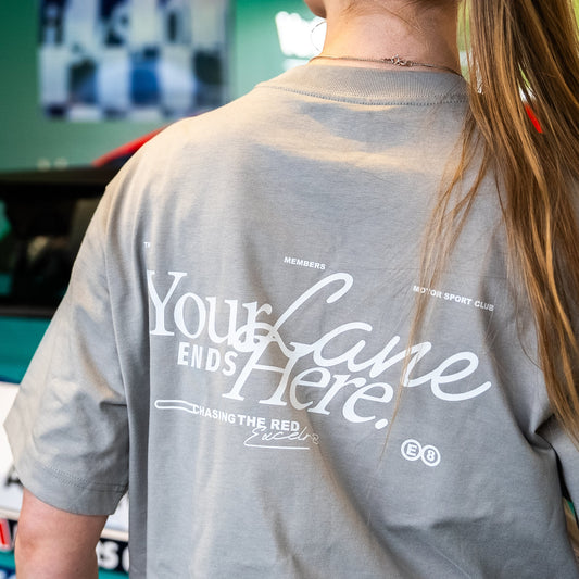 Your Lane Ends Here Box Tee – Statement Heavyweight Fit