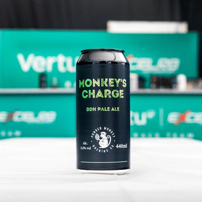 Single can of monkey's charge DDH pale ale