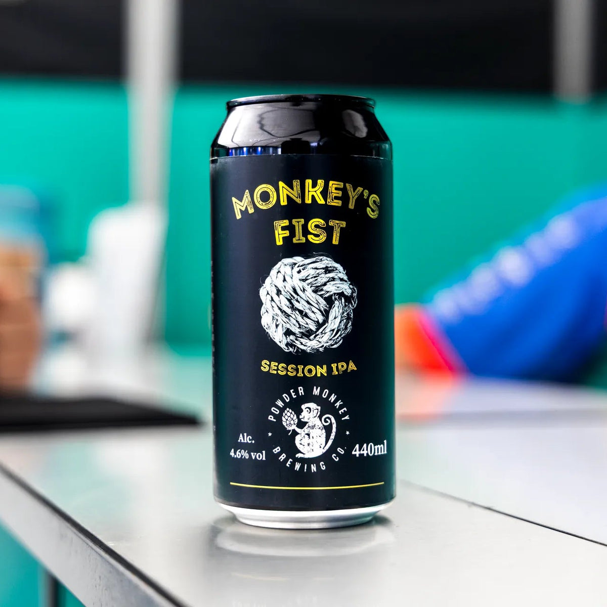 Can of Monkeys Fist Session IPA Beer 